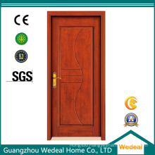 Red Oak HDF Moulded Veneer Wood Door Panel for Project